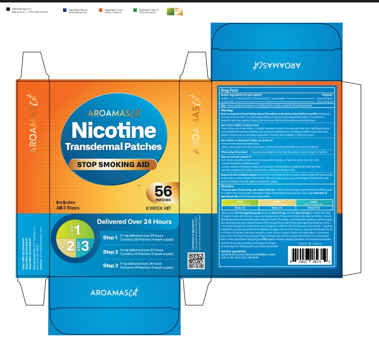 Aroamas Cot Nicotine Transdermal Patches Kit